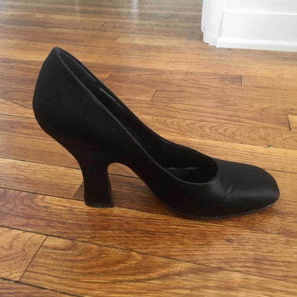 Vintage Prada Satin Heels - Picture 3 of 3